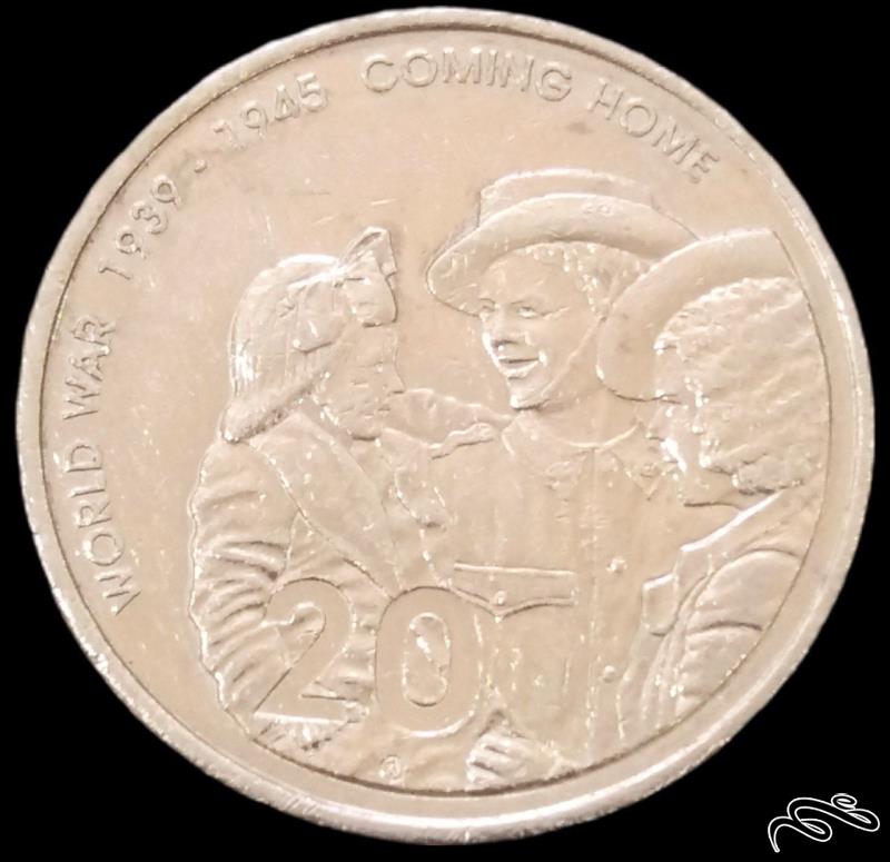 20 سنت یادبود 2005 استرالیا (گالری بخشایش)