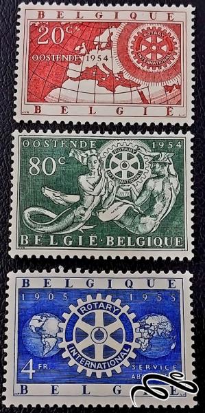 روتاری rotary / بلژیک 1954