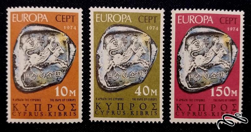 اروپا سپت قبرس ۱۹۷۴ (سکه های باستانی) کاتالوگ ۴دلار
