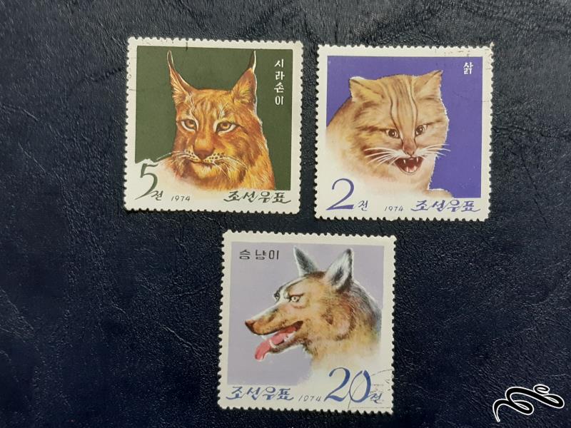 سری تمبر های کره- 1974