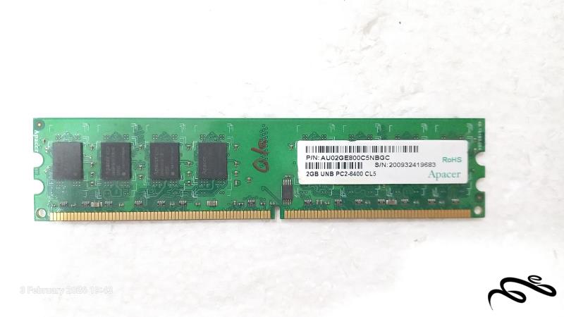 رم اپیسر DDR2 ظرفیت 2GB باس 800