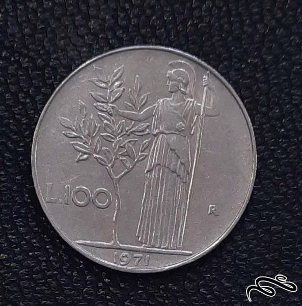 سکه 100 لیر ایتالیا