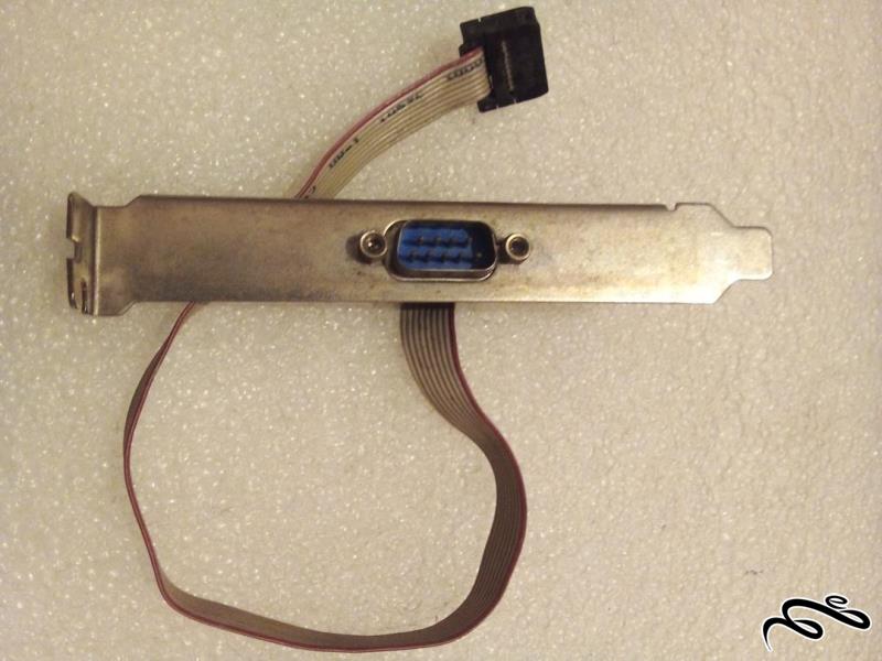 براکت پنل 2 پورت قدیمی پشت کیس (ک 19)(ب 5)29