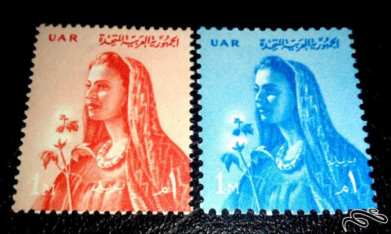 تمبرهای قدیمی مصر