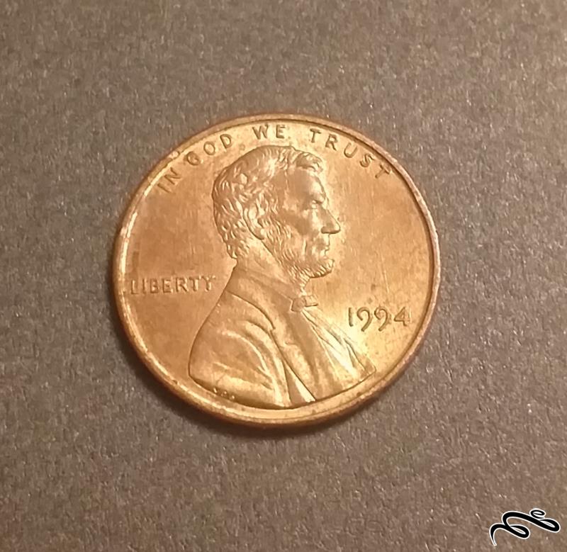 سکه 1 سنت آمریکا 1994