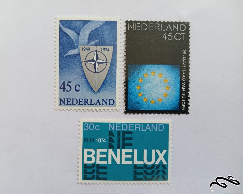 هلند 1974 سری 25مین سالگرد تاسیس شورا /ناتو/اقتصادی بنلوکس