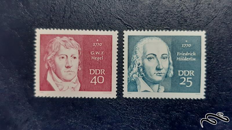 سری تمبر فریدریش هگل - آلمان DDR