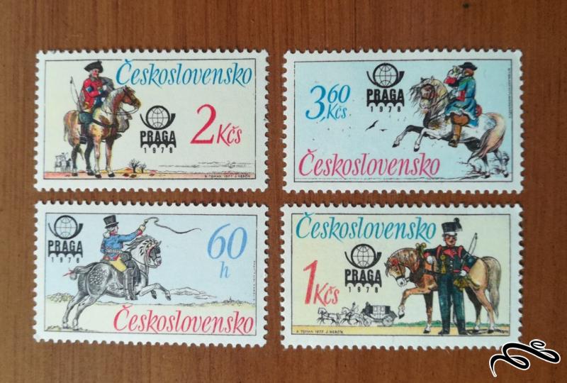 سری کامل تمبرهای چکسلواکی