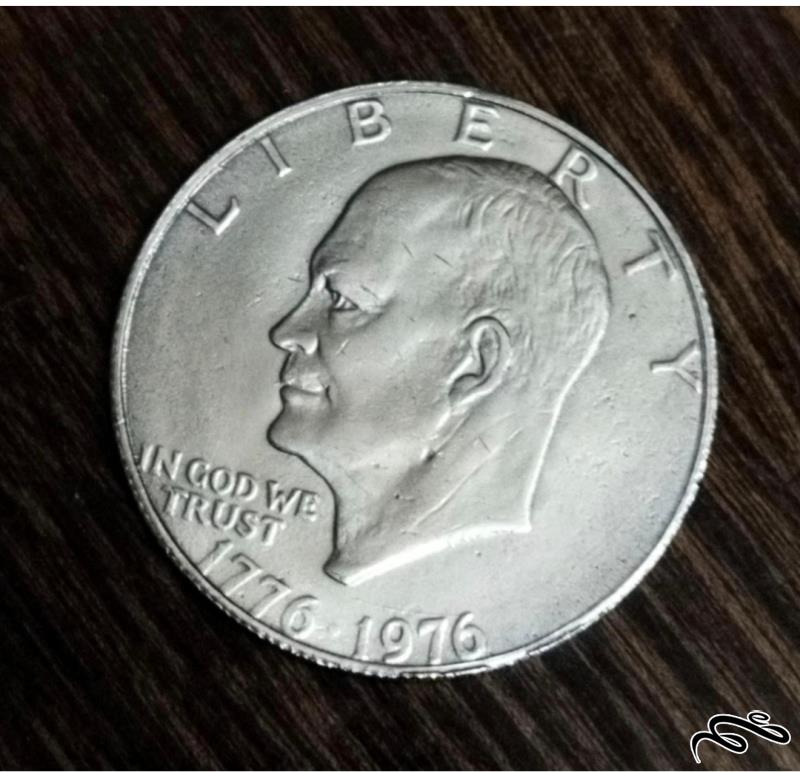 سکه  روکش نقره ضرب دوم لیبرتی آمریکا