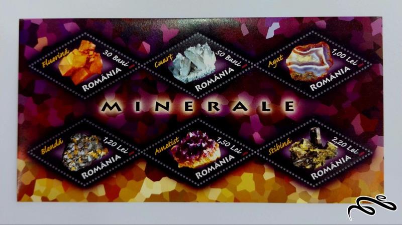 کانی ها minerals (مواد معدنی)  رومانی ۲۰۰۸