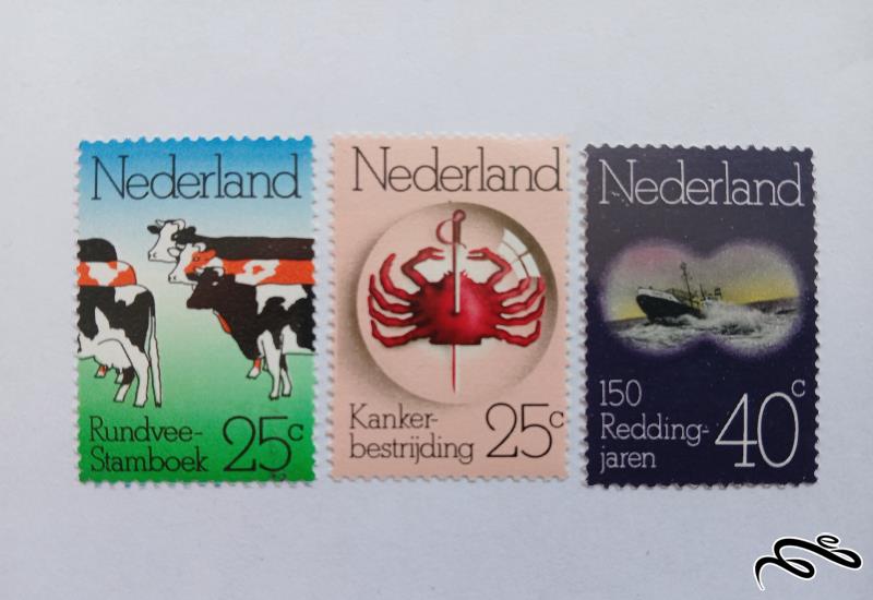 هلند 1974 سری تمبرهای جشن