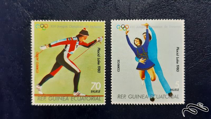 سری تمبر های المپیک - گینه