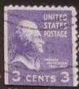 تمبر زیبای قدیمی 3 سنت امریکا شخصیت (94)0