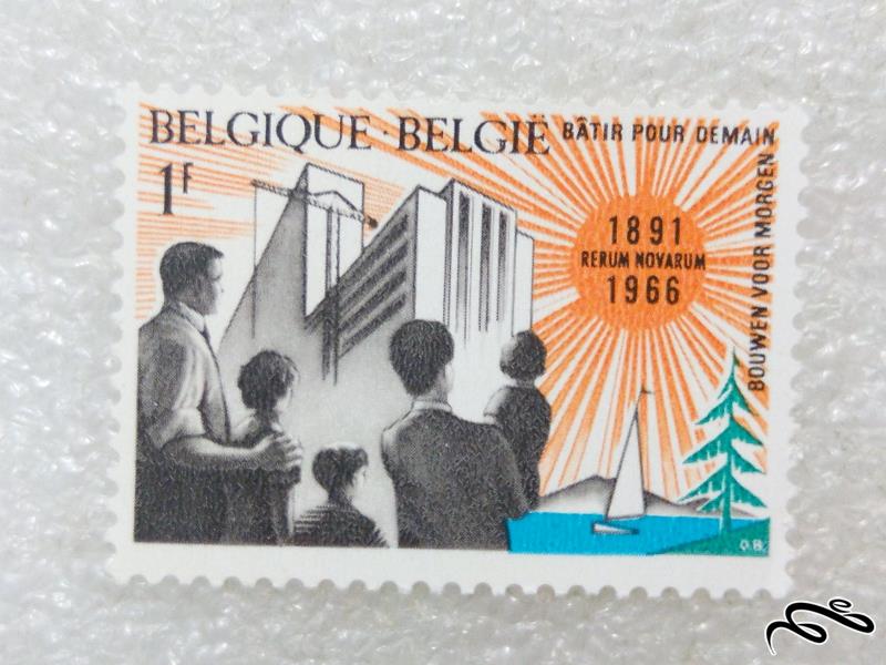 تمبر یادگاری قدیمی و ارزشمند بلژیک (۹۸)۶+F