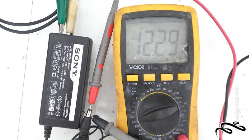 آداپتور سونی 12 ولت 1 آمپر