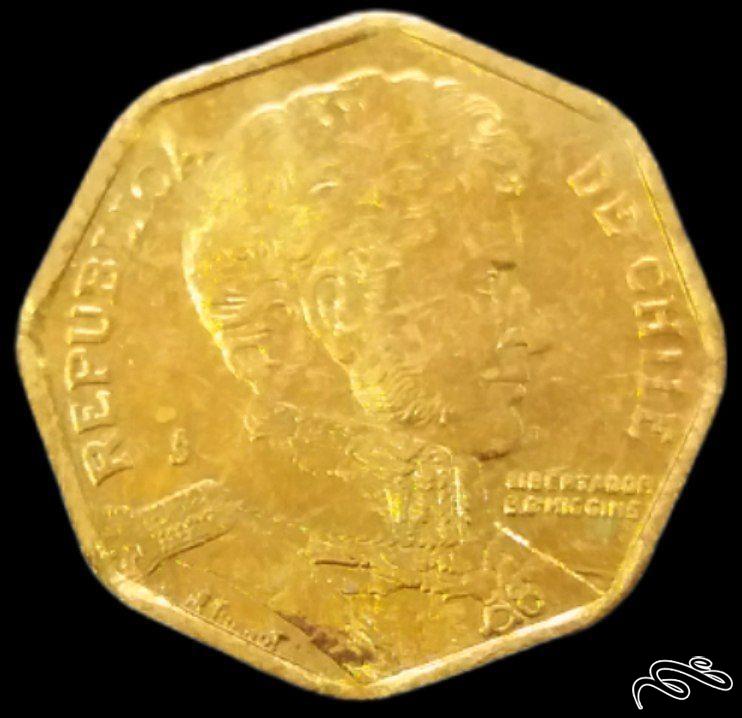 5 پزو کمیاب 2004 شیلی  (گالری بخشایش)