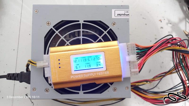 پاور Pascal 340U-SCA فن بزرگ 24 پین