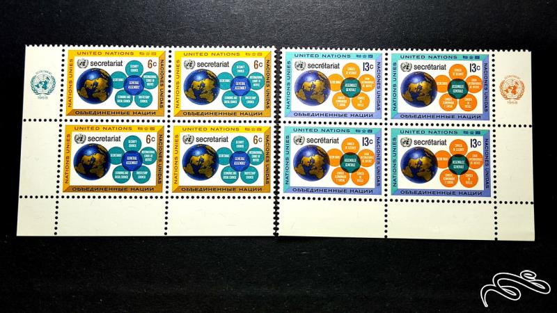 سازمان ملل نیویورک 1968 U.N. Secretariat