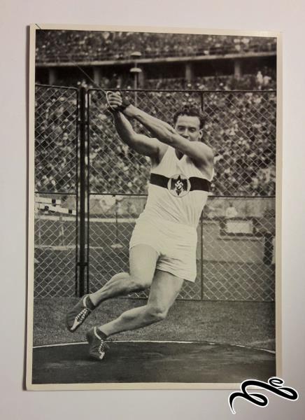 عکس تبلیغاتی اورجینال دوره آلمان نازی و رایش سوم المپیک برلین 1936