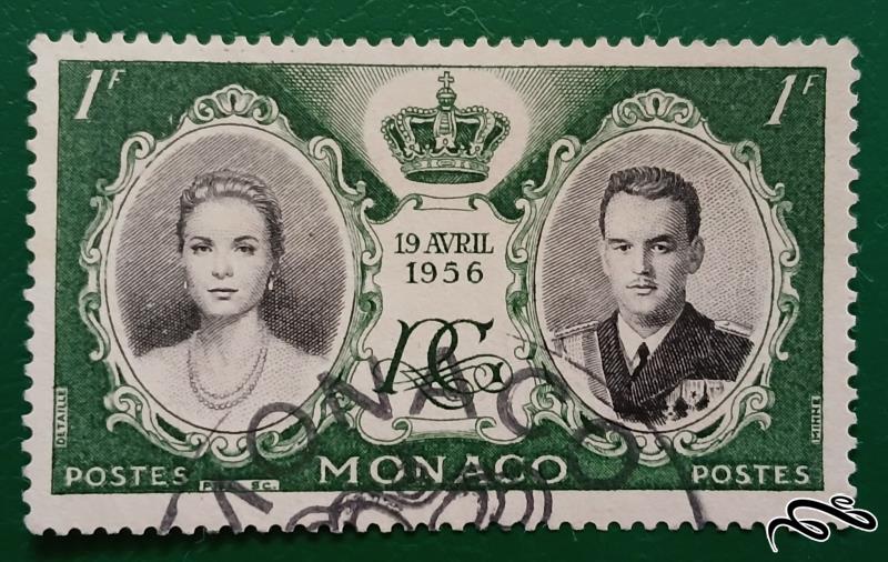 عروسی شاهزاده رینیه و گریس کلی / موناکو 1956