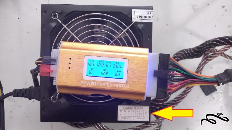 پاور Next 1200WT.C فن بزرگ 24پین6پین گرافیک پلمب