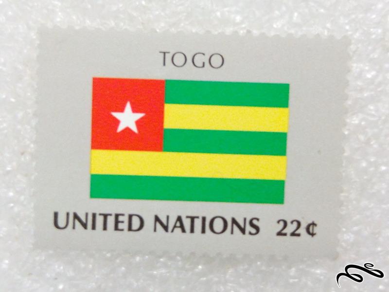 تمبر پرچم سازمان ملل.توگو (۹۷)۸