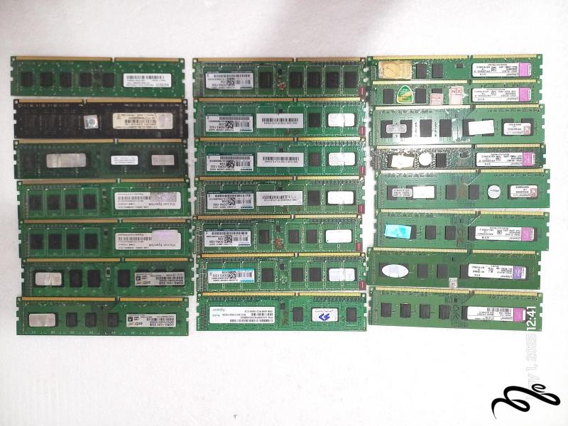 انواع رم 2 گیگابایت DDR3 باس 1333