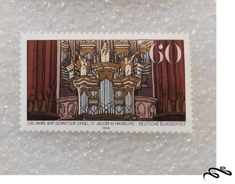 تمبر زیبای باارزش ۱۹۸۳ المان . ساختمان جاگوب هامبورگ (۹۴)۹