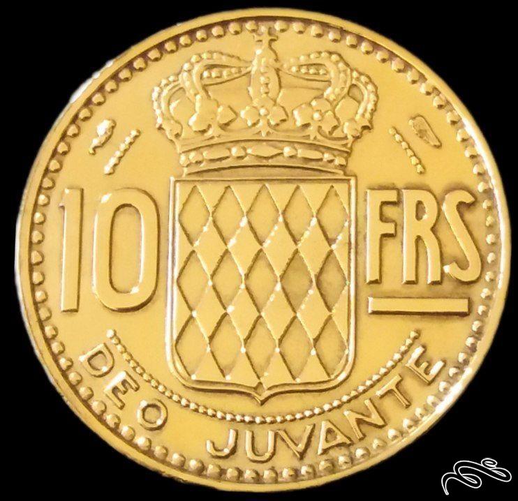 10 فرانک کمیاب 1950 موناکو  (گالری بخشایش)