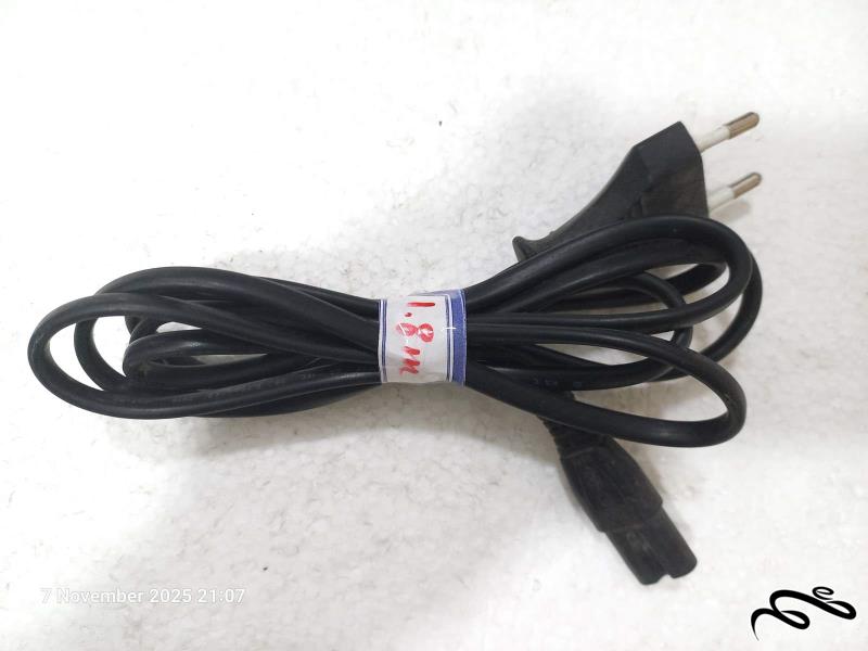 کابل برق یدکی 1.8 متری