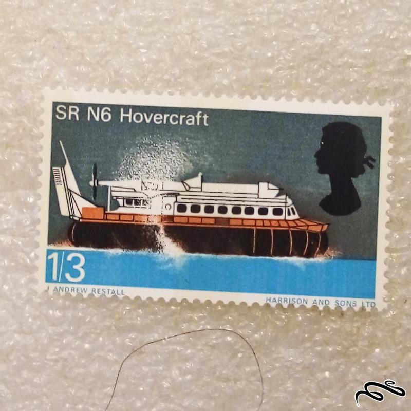 تمبر انگلیس/بریتانیا/انگلستان 1967 هاورکرافت (91)8+
