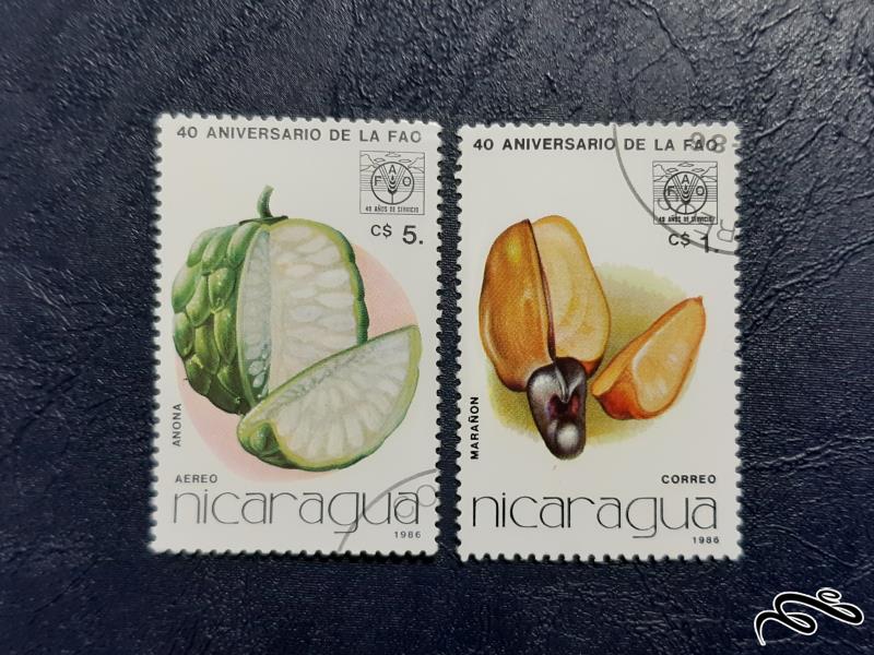 سری تمبرهای  - نیکاراگوئه 1986