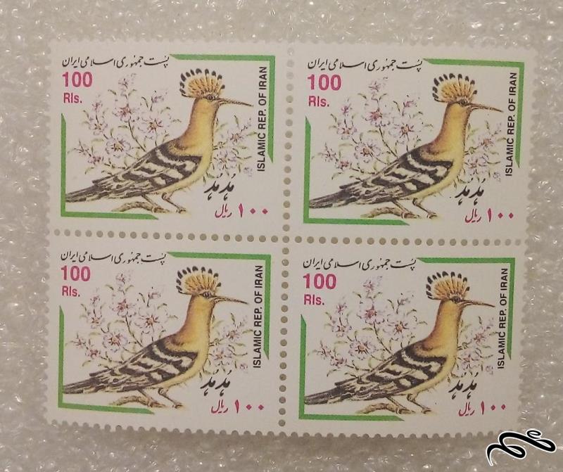 بلوک تمبر 81-1378 دهم پستی پرنده هدهد (03)