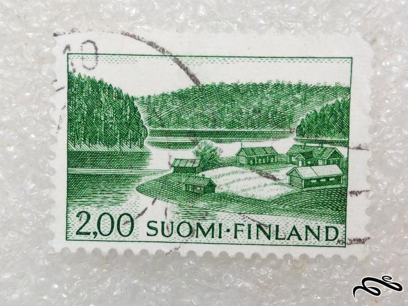 تمبر ارزشمند قدیمی فنلاند.منظره (97)7