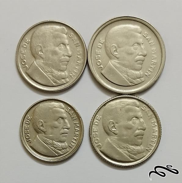 ست سکه های قدیم برزیل 1950