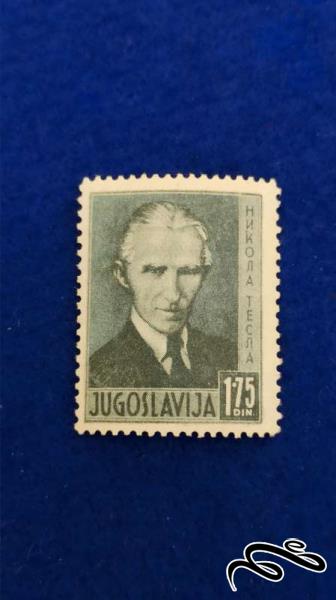 تمبر مهر نخورده کلاسیک و قدیمی یوگسلاوی ( کد 68 )