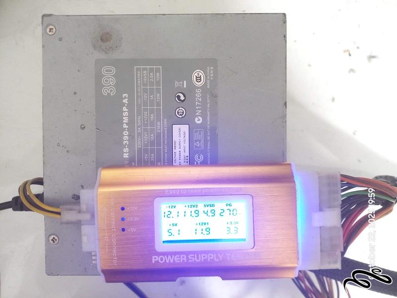 پاور Cooler Mastr RS-390PMSP-A3 فن کوچک 24 پین