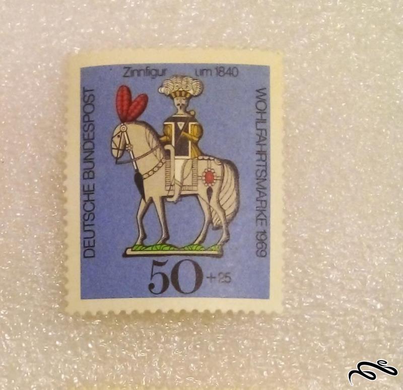 تمبر زیبای قدیمی ۱۹۶۹ المان (۹۳)۳