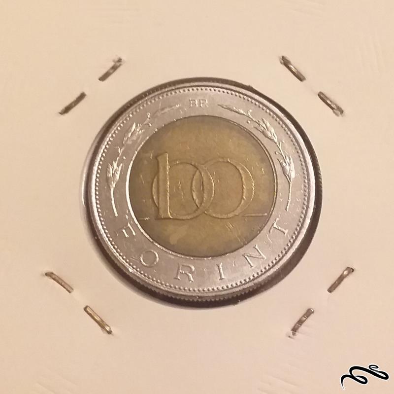 سکه 100 فورینت مجارستان 2017