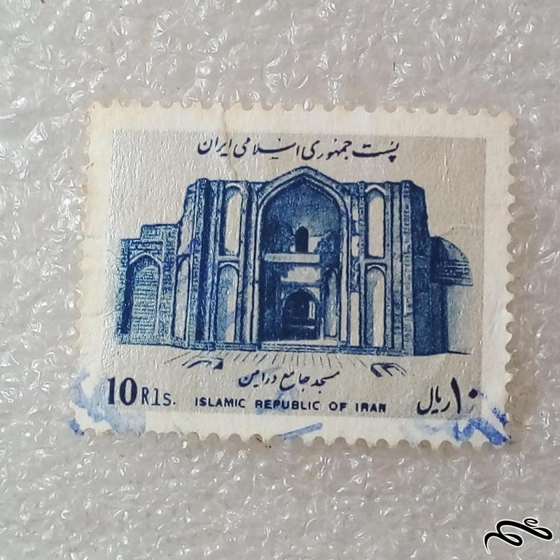 تمبر پستی مسجد ورامین باطله (۹۰)۶