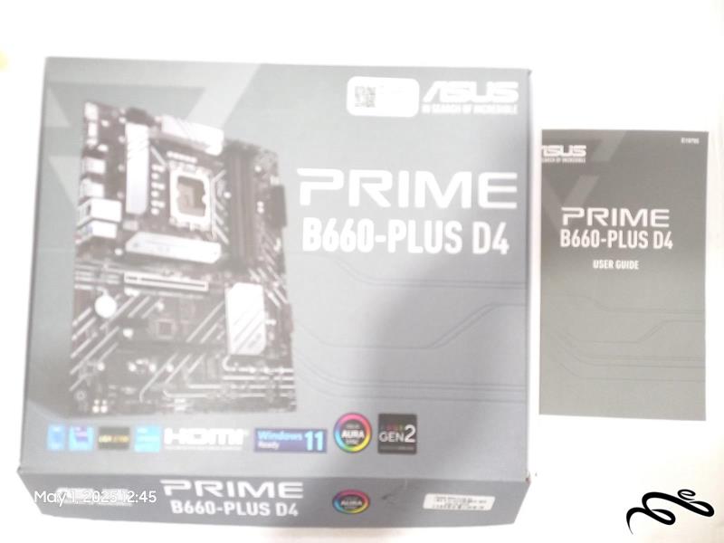 کارتن و دفترچه Asus Prime B660-Plus D4