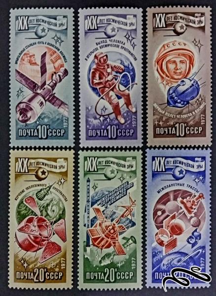 20مین سالگرد اکتشاف فضا / شوروی 1977