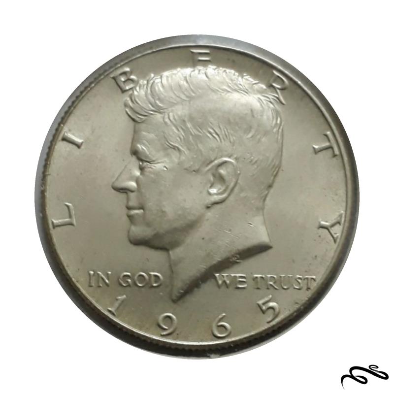 سکه نقره نیم دلاری کندی آمریکا