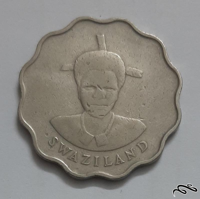 سکه قدیم سوازیلند 1986