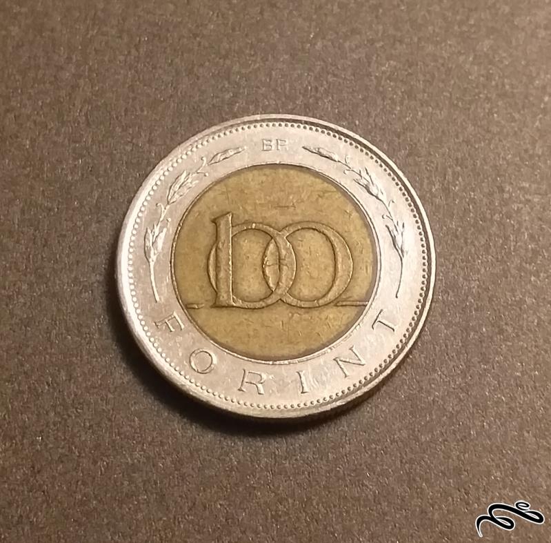 سکه 100 فورینت مجارستان 1998