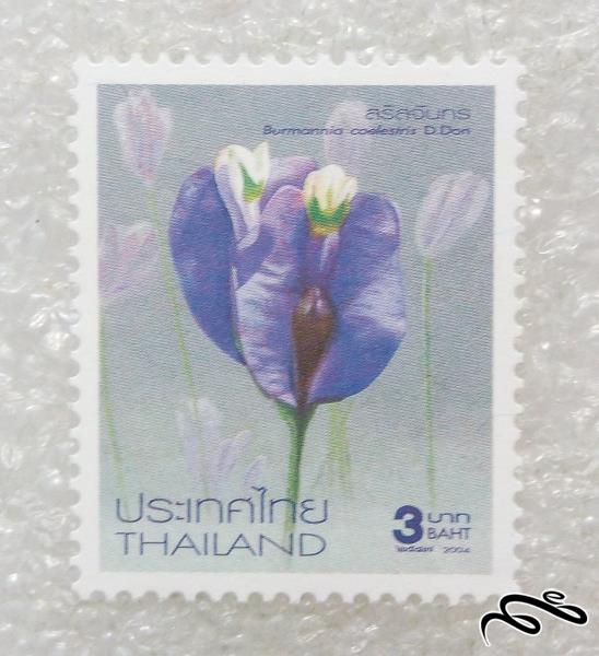 تمبر زیبا و یادگاری ۲۰۰۴ تایلند.گل (۹۸)۸+