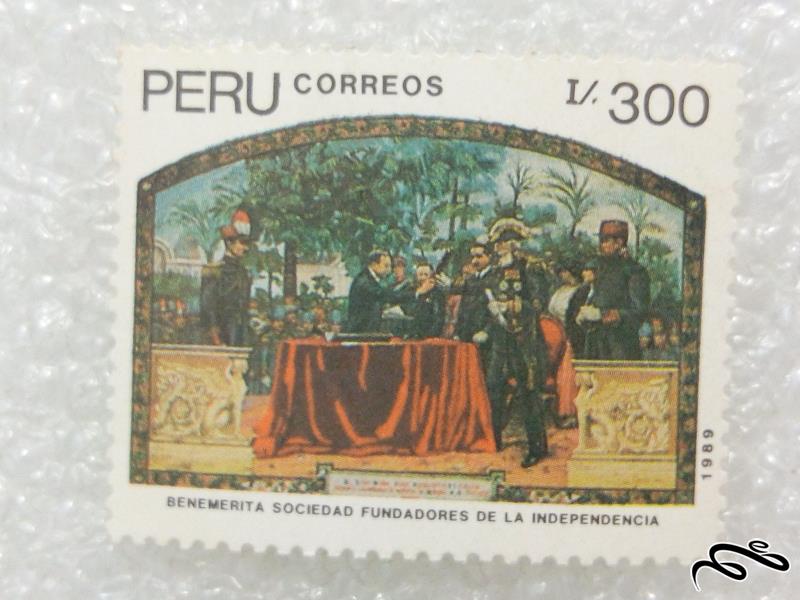 تمبر زیبا و ارزشمند 1989 پرو (98)4