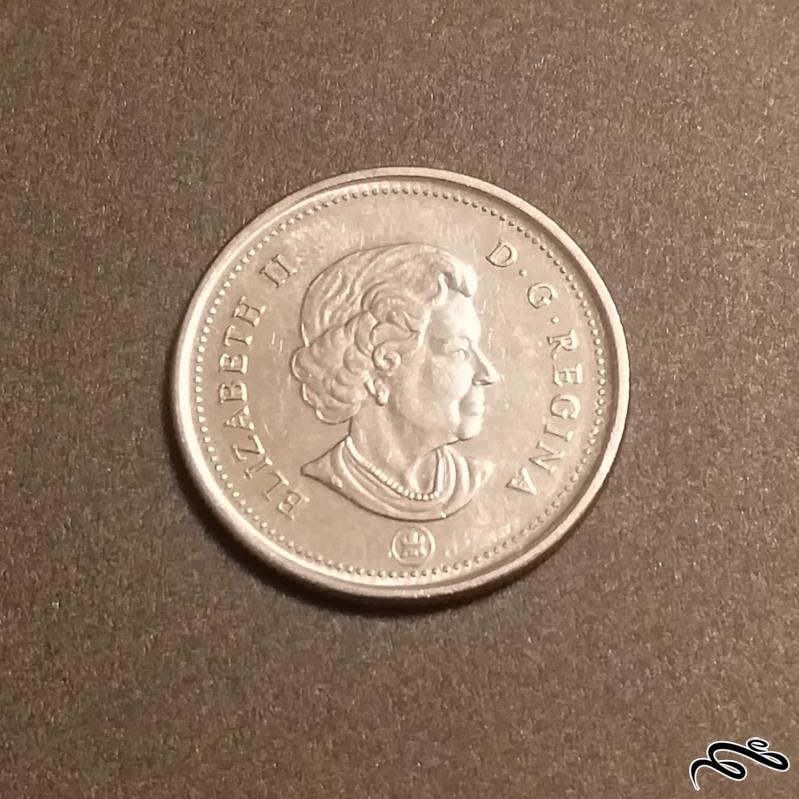 سکه 25 سنت کانادا 2006