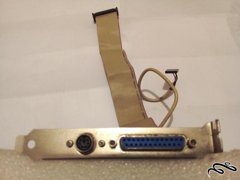 براکت پنل 2 پورت قدیمی پشت کیس (ک 19)(ب 5)27