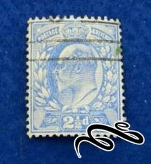 تمبر زیبای قدیمی کلاسیک بریتانیا / انگلیس . باطله (۹۴)۰